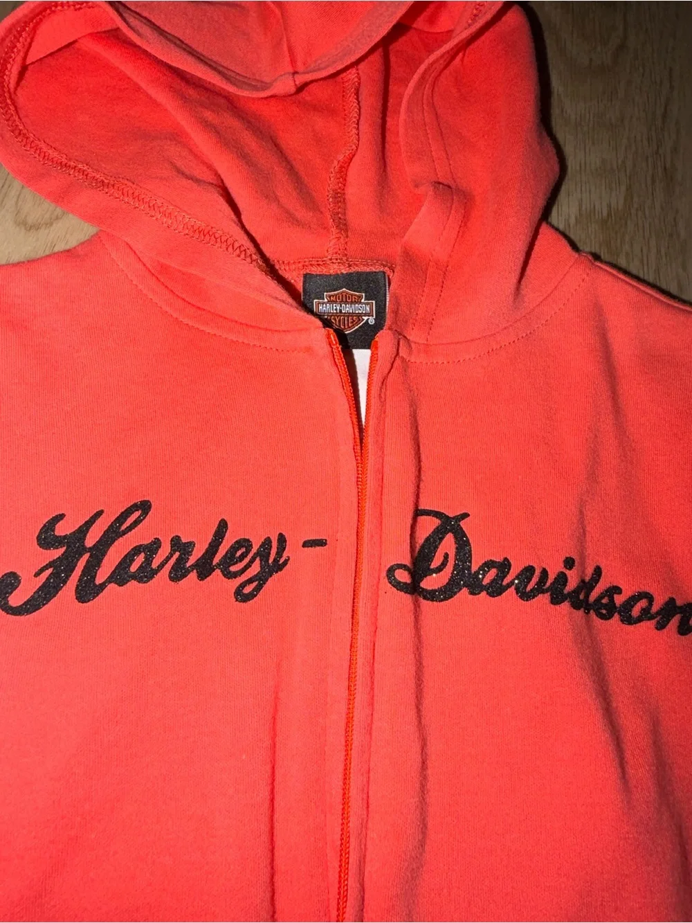 Harley-Davidson toddler Black & Coral Swimsuit Set 3T